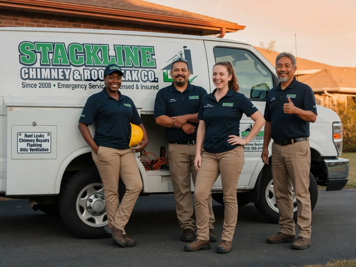 Chimney flashing repair company in Mineral, IL